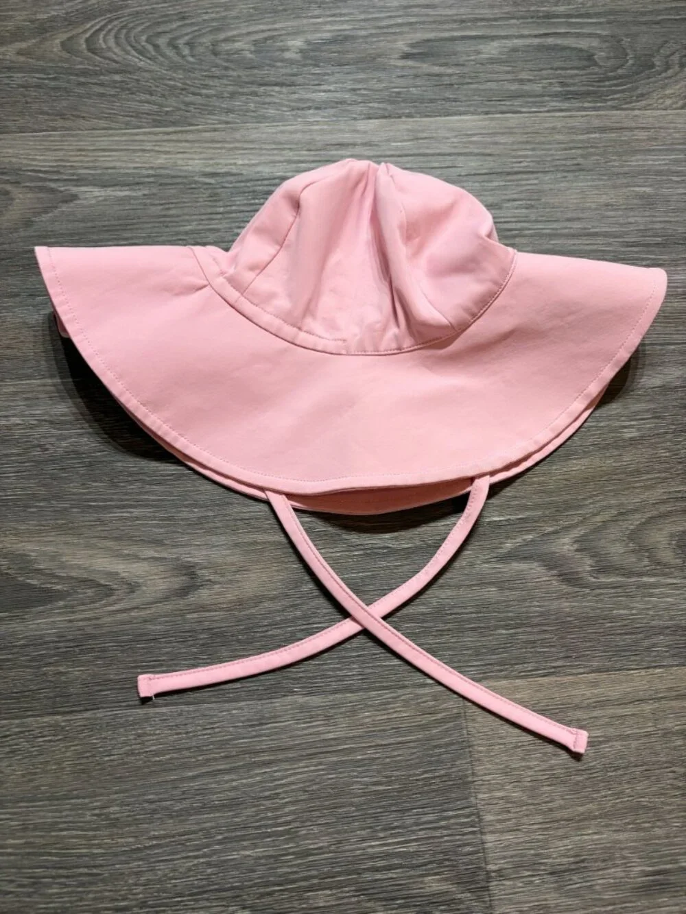 Caden Lane Solid Sun Hat Toddler Large 2T-3T Adjustable UPF 50 Light Pink Beach